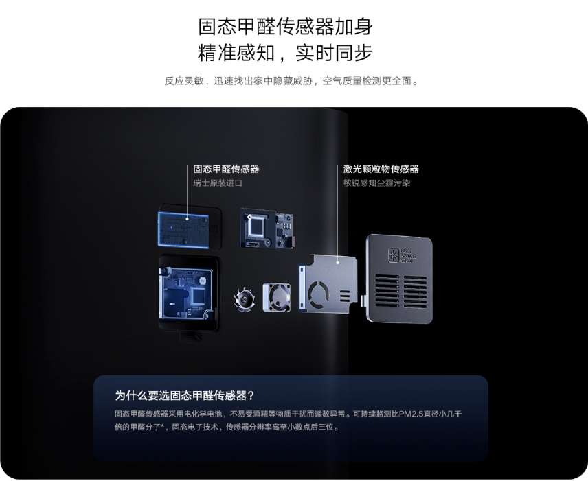 小米米家空气净化器 4 max 今晚开售:搭载固态甲醛传感器,到手价 2799 元(图2)