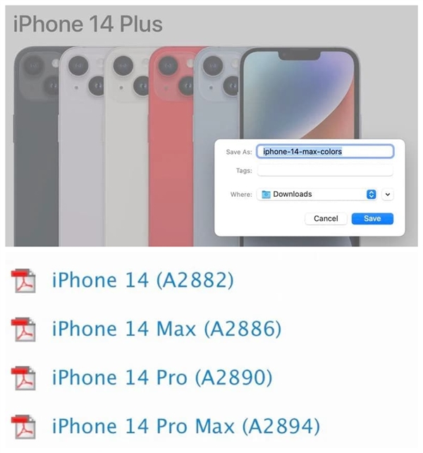我方了！苹果j9官网惊现iphone 14 max：改名plus是最后才拍的板